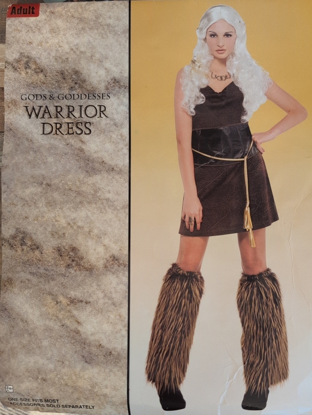 Faux Fur Boot Covers in Brown and Black - Women's Hair Accessory Accent